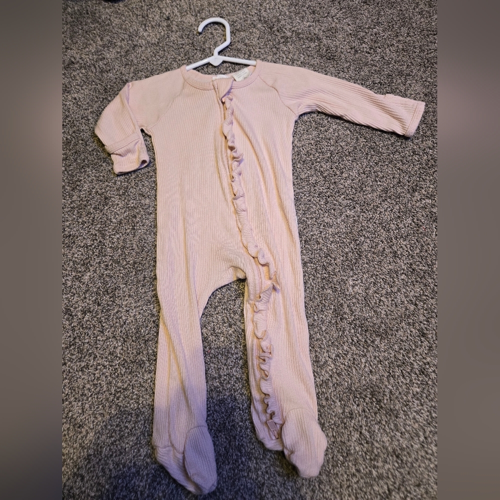 Jamie Kay Dainty Pink Sleeper 3-6